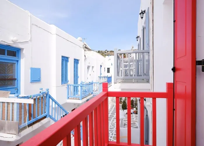 Ferienhaus Mykonian Living The Lakka